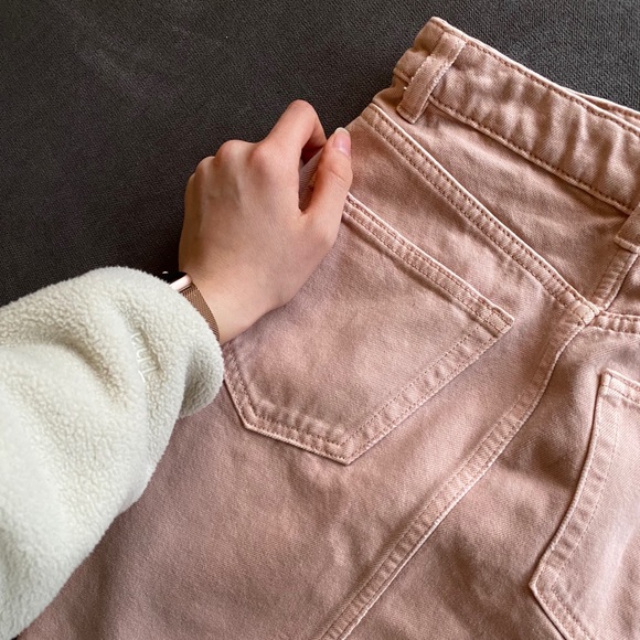 H&M light pink denim skirt - Picture 4 of 4